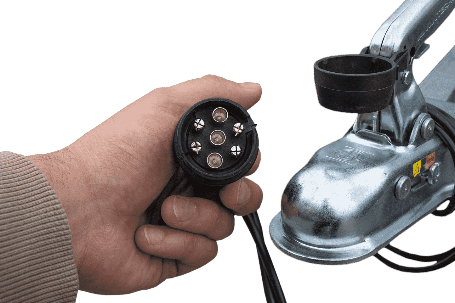 Remorque bagagère garden trailer 200 kipp 200 x 106 cm avec bâche haute bleue, arceau et roue jockey – Neuf – Prix Destockage