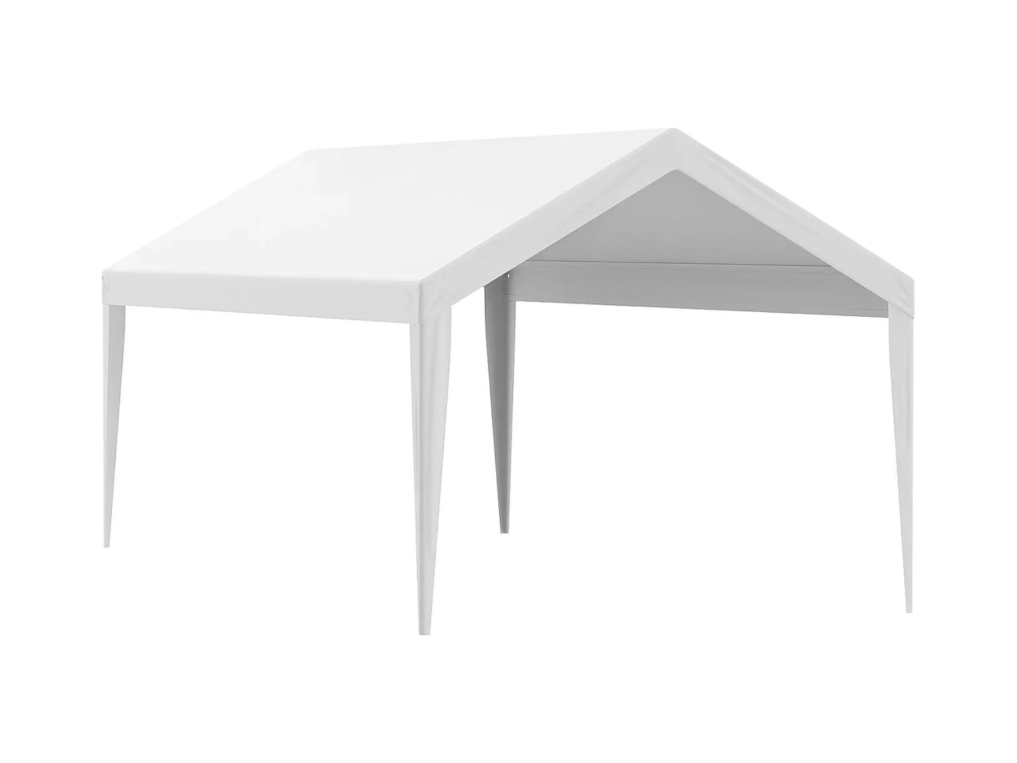 Toile de Rechange SucceBuy pour Abri d'Auto, 305 x 610 cm, Blanc