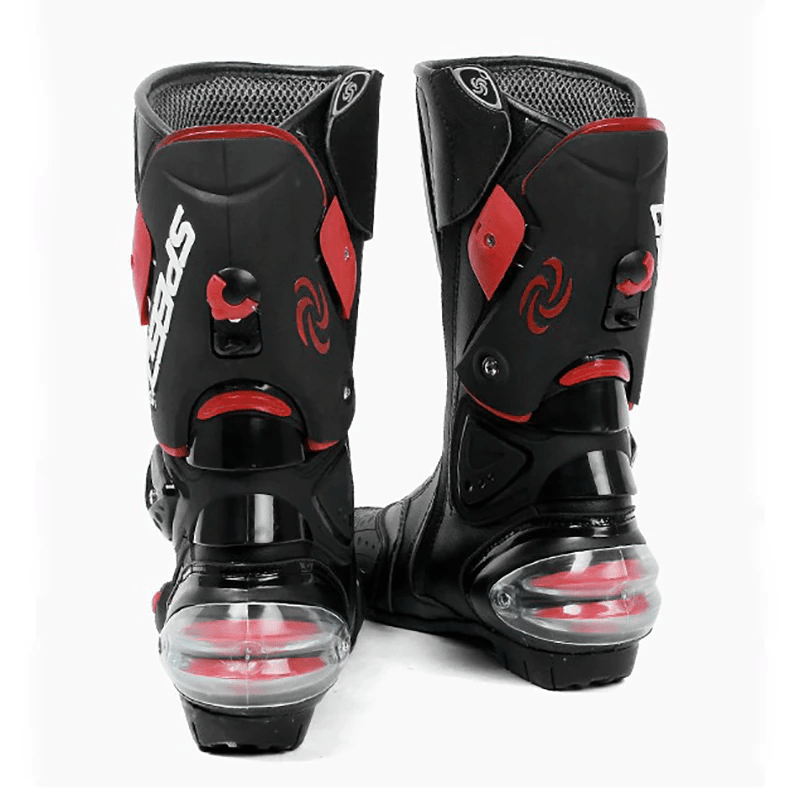 Botte de moto en cuir - speed