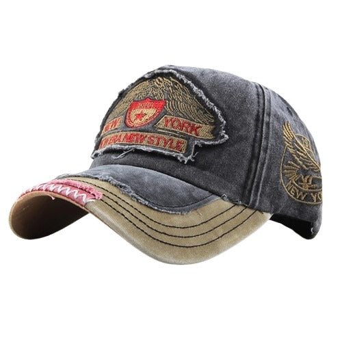 Casquette de moto new york