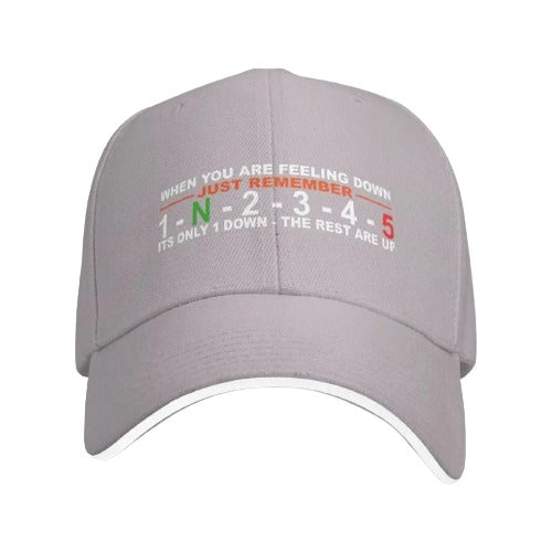 Casquette de moto boite de vitesse