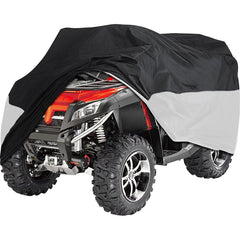 Housse de pluie pour atv noire / argentée petite taille