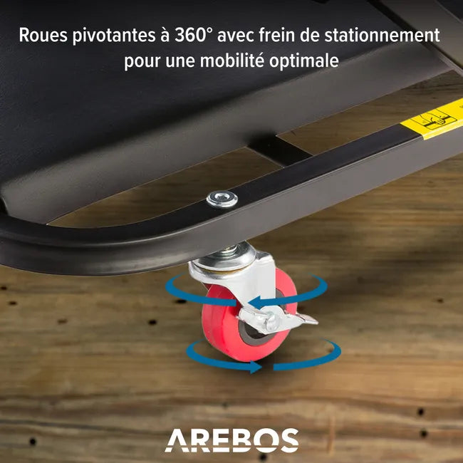 Chariot de Visite Mécanicien - Chariot d’Atelier 150 kg