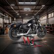 Élévateur de moto ciseaux ConStands Mid-lift L pour Chopper 680 kg - Rouge