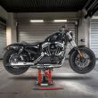 Élévateur de moto ciseaux ConStands Mid-lift L pour Chopper 680 kg - Rouge