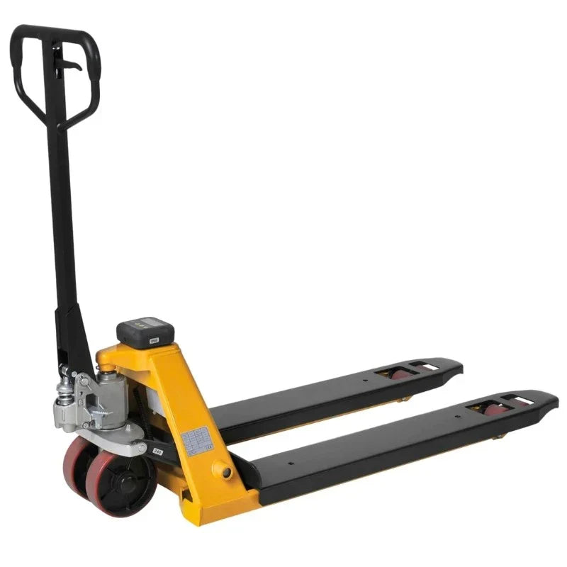 Transpalette peseur haute précision 0,1 % à piles