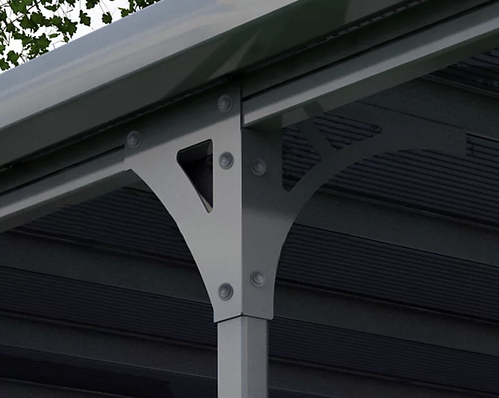 Carport en Aluminium - 2.99 x 5.04m