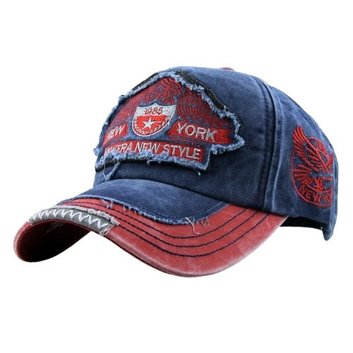 Casquette de moto new york