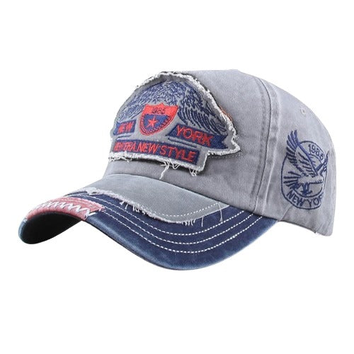 Casquette de moto new york