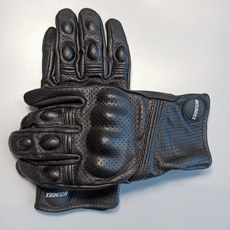 Gants de moto en cuir - marcos