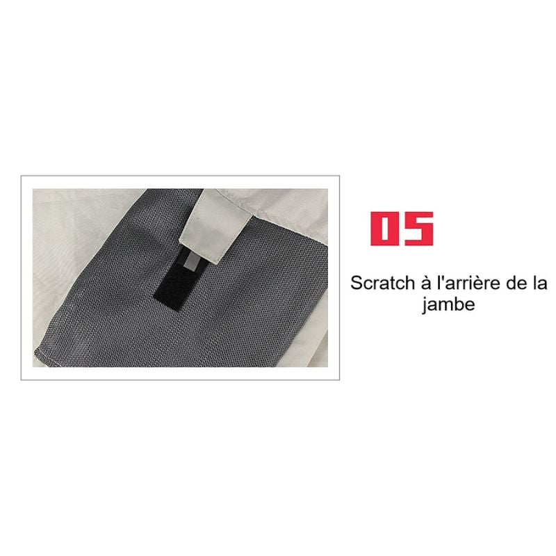 Pantalon de moto blanc été / hiver