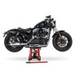 Élévateur de moto ciseaux ConStands Mid-lift L pour Chopper 680 kg - Rouge