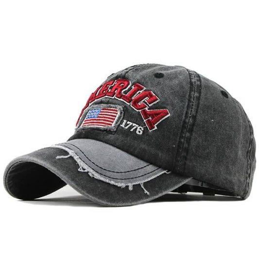 Casquette biker - america 1776