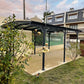 Carport en Aluminium Anthracite - 3x5,05m et Polycarbonate