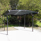 Carport en Aluminium Anthracite - 3x5,05m et Polycarbonate