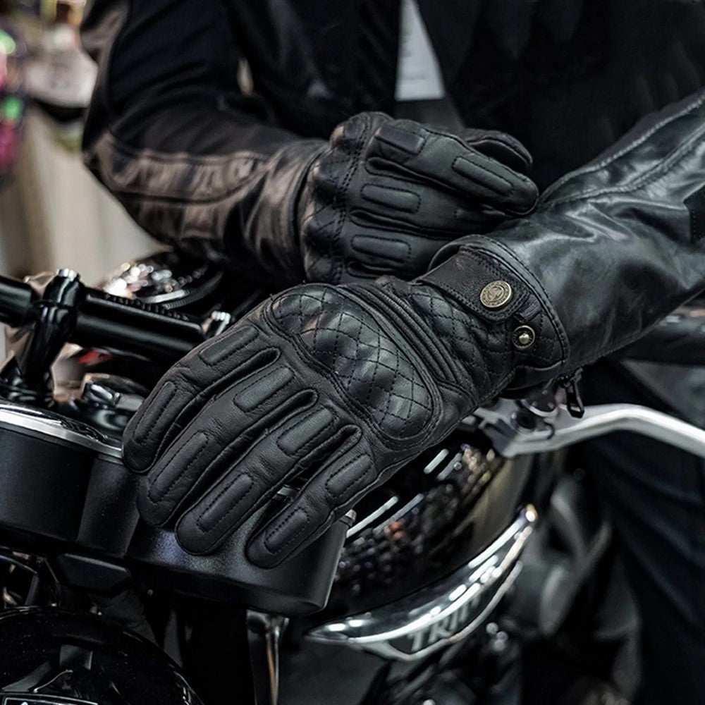 Gants de moto en cuir - salma