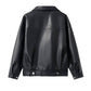 Veste biker femme noir